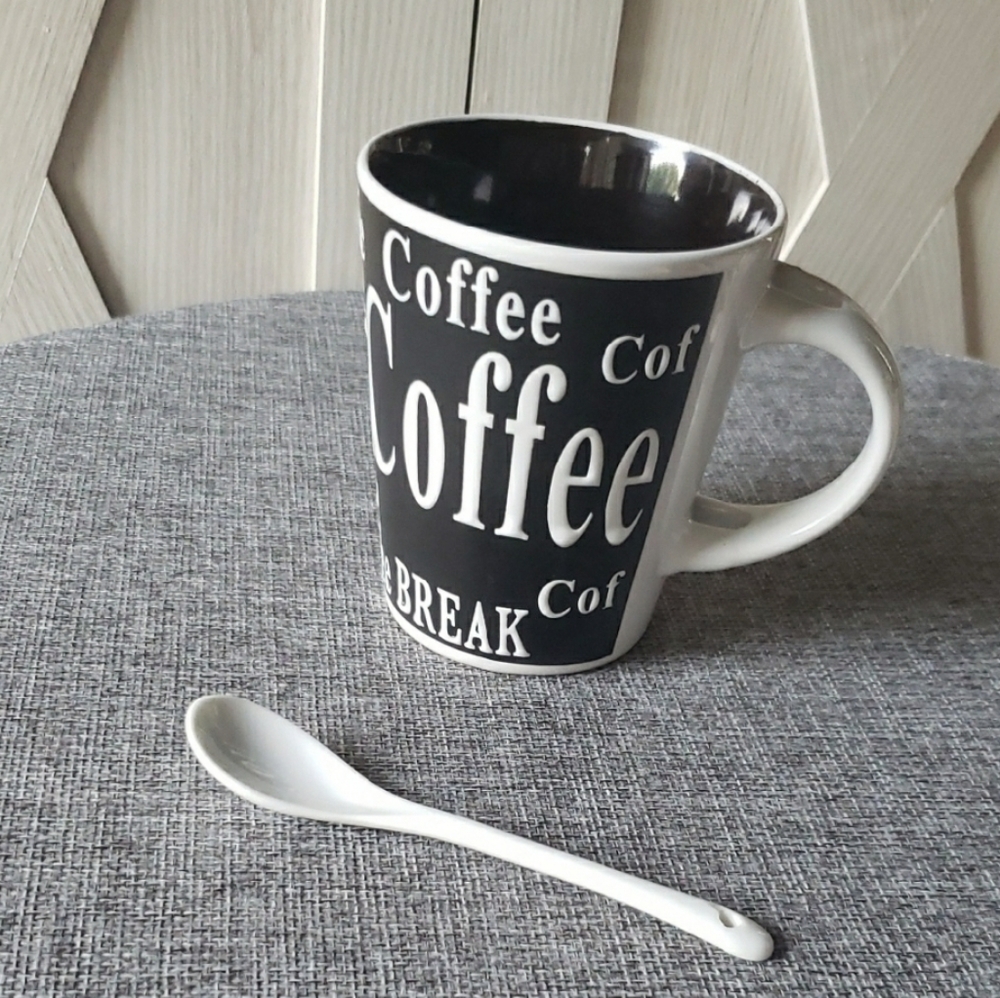 Mr. Coffee Coffee Break Mug with Spoon